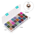 Wholesale Cheap Glass Seed Beads Belt Box Set Charms Czech Glass Seed Beads Spacer Beads for Necklace Bracelet Jewelry Making