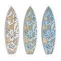 TaiLai 3 Surfboard Decor for Bedroom Wooden Beach Wall Decoration Summer  Wall Hanging Sign for Tropical Living Room Decoration