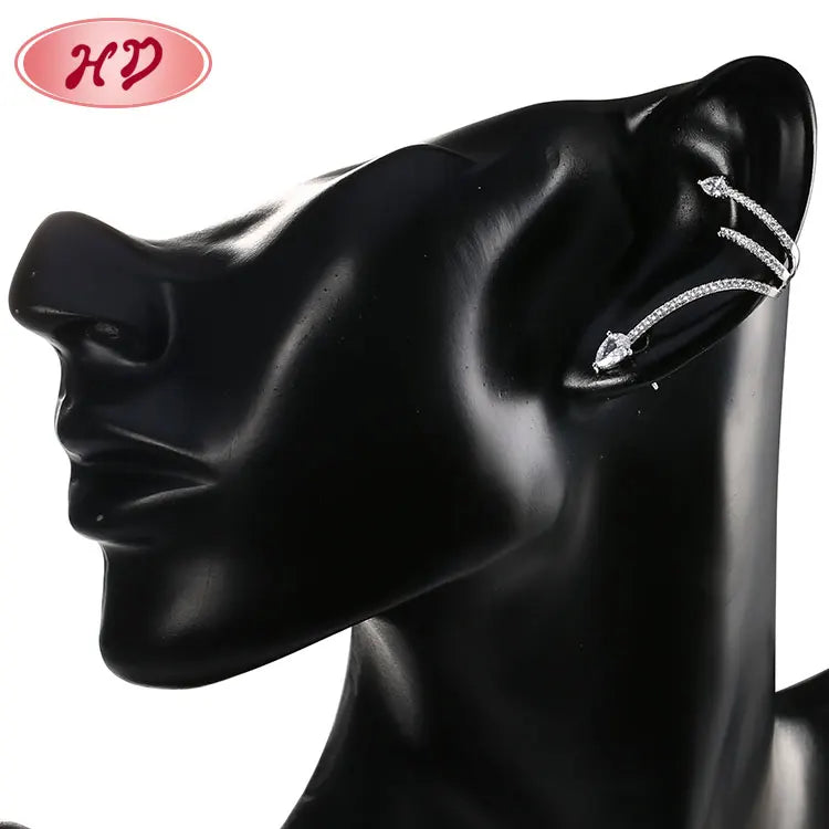 Saudi 925 Sterling Silver Earrings Design Stud Earrings for Women Jewelry