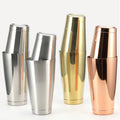 In Stock Hot Sale Wholesale Metal Bar Tool Coctelera Shaker 500ml/700ml Stainless Steel Boston Cocktail Shaker