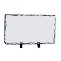 SH-15 120*220*9mm Hot Selling White Rectangle Shape Photo Sublimation Blank Custom Logo Advertising Promotion Picture Rock Frame