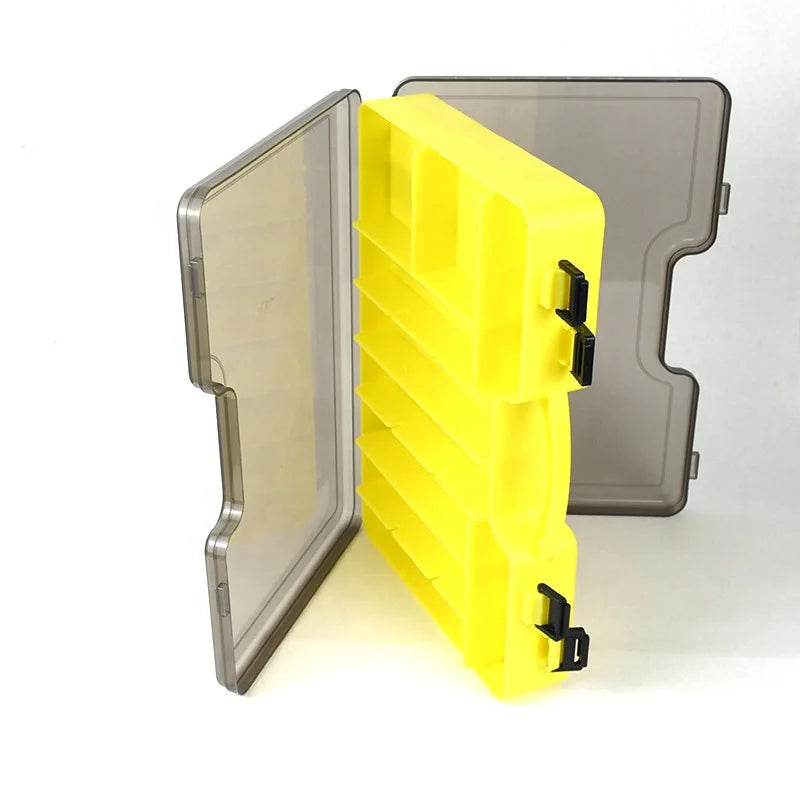 MISTER JIGGING Fish Accessories Fishing Lure Boxes Double - Sided Storage Fishing Box Fishing Tackle Box