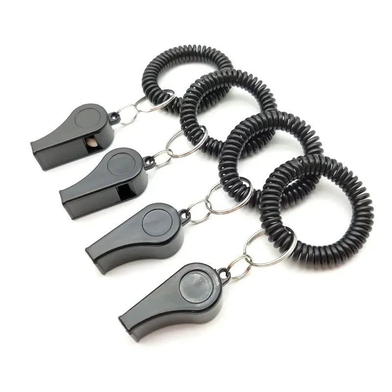 Custom Professional Football & Basketball Plastic Whistle Emergency Sports Referee Whistle