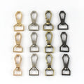 Meetee BD448 13/16/20mm Dog Collar Lobster Clasp DIY Hardware Accessories Bags Strap Swivel Trigger Connection Buckle