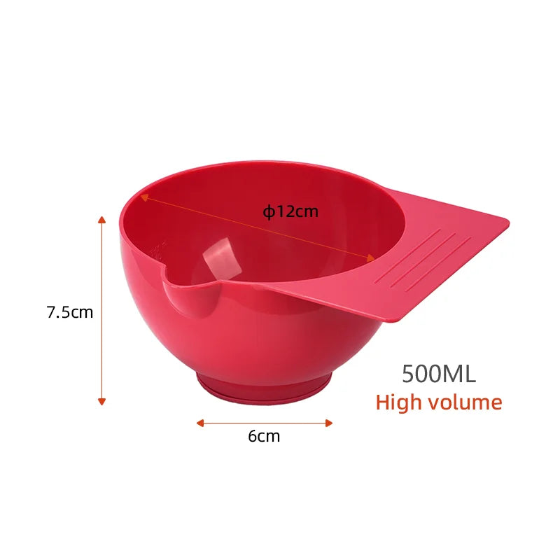 New Design Barber Station Hair Coloring Dye Tint Bowl Salon Barber Hair Tint Tool Magnetic Mixing Bowl