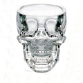 Modern Head Shot Design Wine Glass Transparent Metal and Crystal Whisky Glass for Drinkware Beer and Whisky Home Use