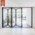 Aluminium Folding Mosquito Net Door Slide Interior Accordion Style Space-Saving Flexible Home Office Bedroom Folding Door