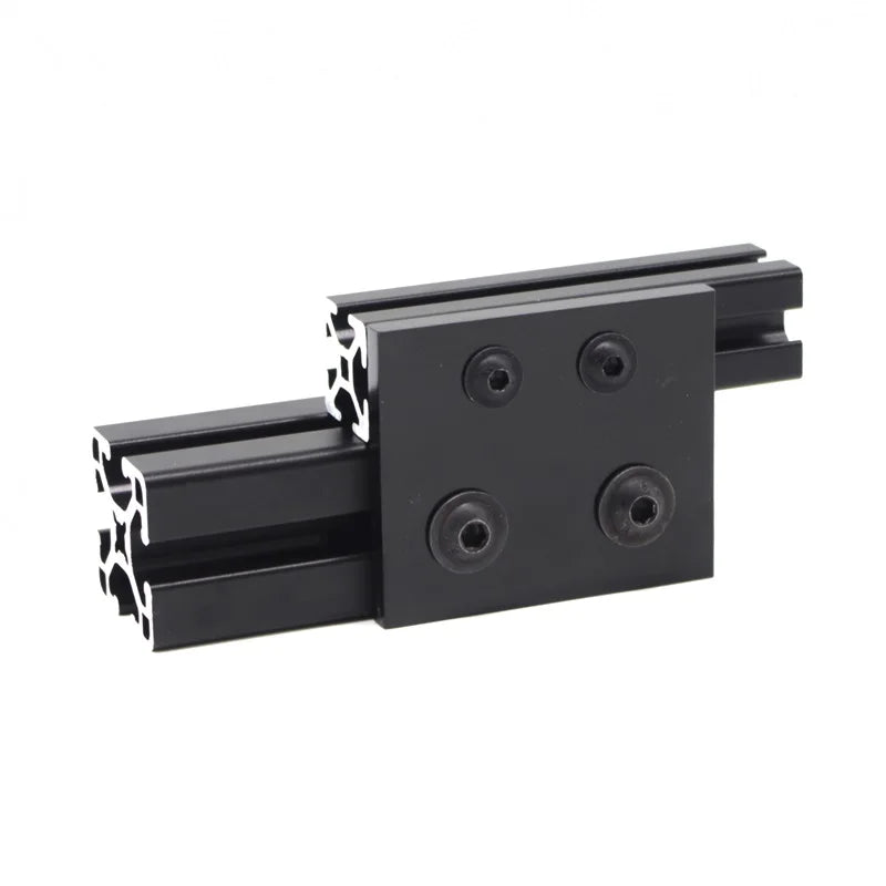 China Manufacturer Rohs Odm Oem Imperial 6417 10&15 4 Hole Transition Plate  Aluminum for T- Slot Aluminum Profile 10 15 Inches