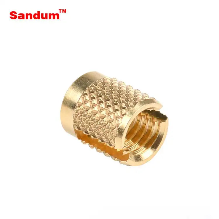 Factory Selling Press Fit Exp-Loc Insert Slotted Expansion Brass Insert Nut for Plastic