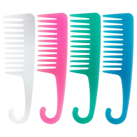 Personalized Wholesale Quality Large Men Hairdressers Rake Wide Tooth Hair Barber Styling Afro Comb Carbon Custom Logo