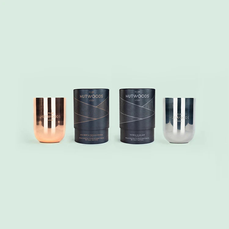 Custom Eco Friendly Black Candle Paper Box Kraft Paper Round Cylinder Cardboard Packaging Tubes for Gifts