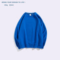 300 Grams Unisex Lightweight Sport Hoodies Custom Logo Drop Shoulder Sweatshirt Autumn Solid Pattern Plain Dyed Terry Fabric