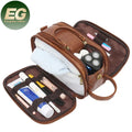 SH2009 Men Custom Cosmetic Travel Storage Bag Makeup Waterproof Wash Organizer PU Luxury Zipper Black Cosmetic Bags case
