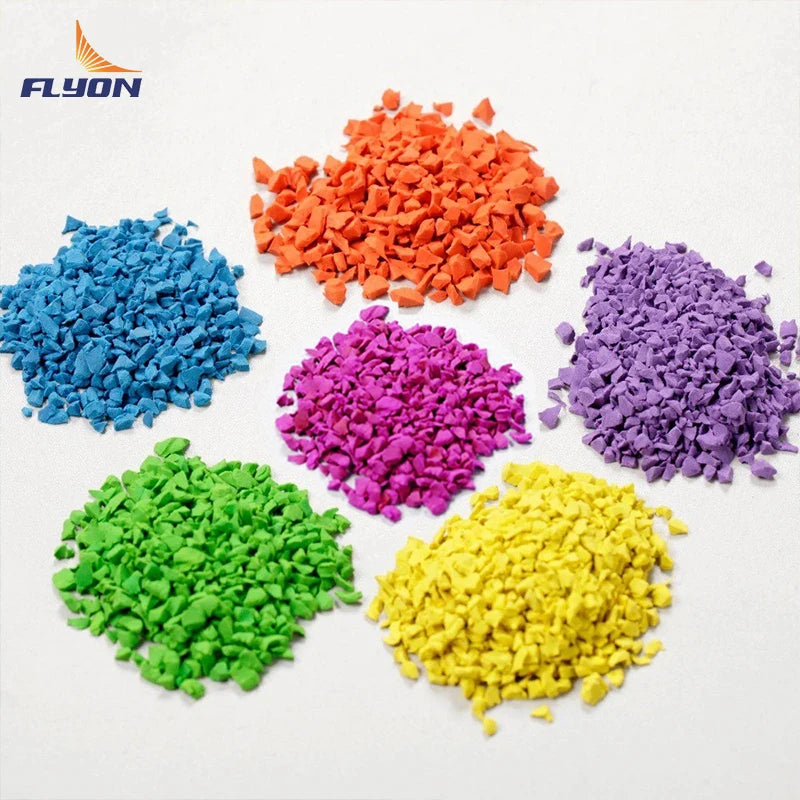 Wholesale EPDM Granules Rubber Flooring for School Sports Running Track Infill for Usage