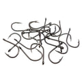 Fishhook High Carbon Steel Barbed Hook Saltwater Fishing Hooks 3#-12# Fishing Accessories Durable Metal Fishing Hooks
