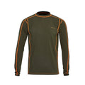 Men Force Heavyweight Long Johns Breathable Knit Crew Neck Top Thermal Base Layer