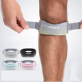 Adjustable Neoprene Knee Brace with Patella Strap Tendon Stabilizer Support for Shock Absorption and Pain Relief