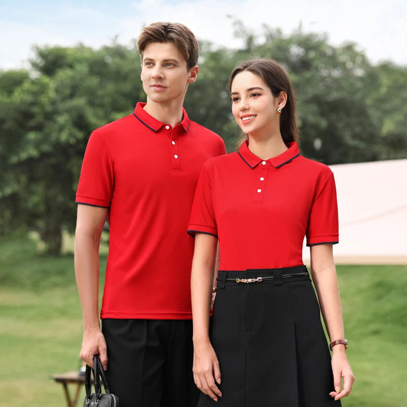 Wholesale Custom Summer Classic Women's Brand Paul Polo Shirt Fashion Quick Drying Short Sleeve T-shirt Slim Fit Golf Polo Shirt
