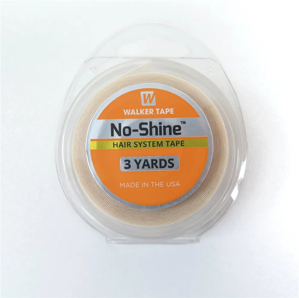 Lace Front No Shine Double-Sided Adhesive for Hair Systems Extensions Toupee & Wig 3/4"x3yds/1"x3yds Made in US