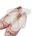 Silicone T-shaped Heel Grip Transparent Two-in-one Pad Pain Relief and Anti-friction Foot Pad Invisible Heel Sticker.