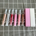 Wholesale Vegan Organic Mint High-glossy Syringe Hydrating Lip Plumping Gloss Hyaluronic Acid Moisturizer 7ml Liquid Private MegaBDM