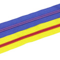 Wholesale Fashion Garment Hardware Nylon Zipper with #5 Teeth Custom Length for Handbags and Shoes Open Type