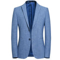 Men's Korean Version Business Suits Casual Slim Trend Autumn Spring XL Waterproof Breathable Ironing Polyester Worsted Tuxedo