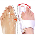 KSY Splint Big Toe Straightener Corrector Foot Pain Relief Hallux Valgus Correction Orthopedic Supplies Pedicure Foot Care
