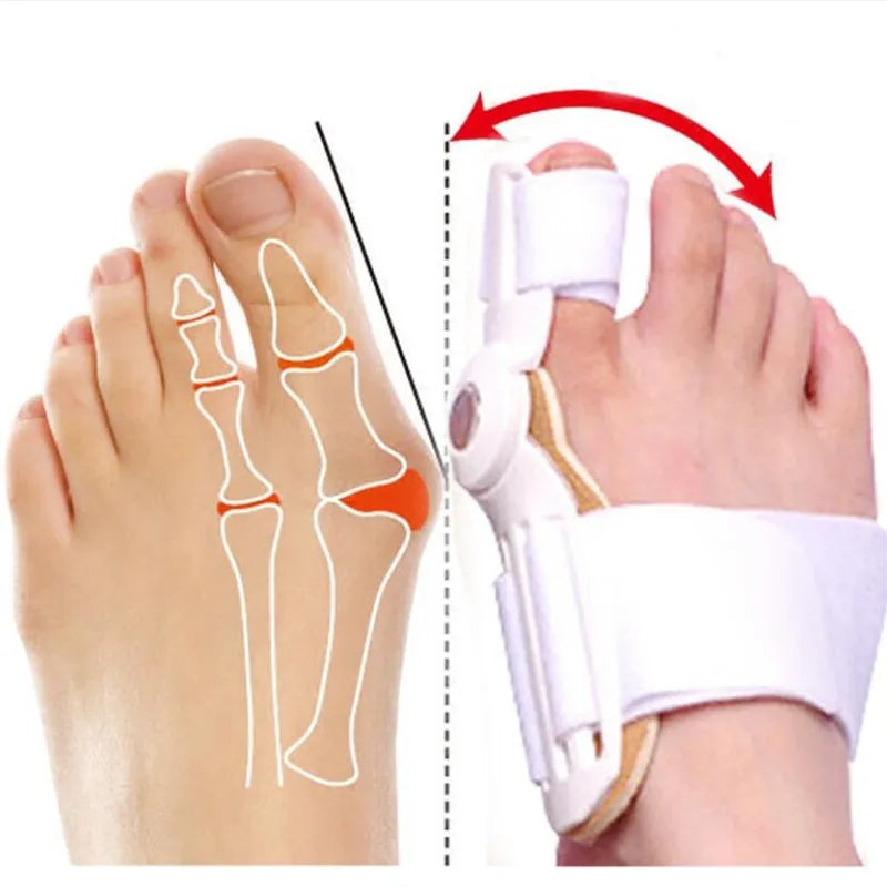 KSY Splint Big Toe Straightener Corrector Foot Pain Relief Hallux Valgus Correction Orthopedic Supplies Pedicure Foot Care