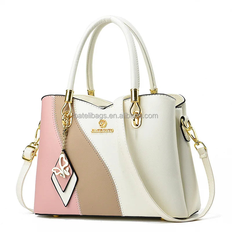 New 2024 Popular Collision Color Hot Selling Vintage Temperament Women Messenger Bag Women's Shoulder Bags