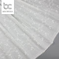 Floral Embroidered 100% Eyelet Cotton Embroidery Fabrics