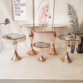 Gold Wedding Cake Stand Crystal  Wedding Cakes Dessert Table Wedding Party Decoration Cake Stand