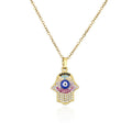 Cheaper Classic Blue Evil Eye Glass Necklace Amulet Necklace Protection Against Evil/Danger/Disease