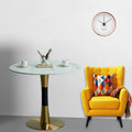 More Than 15 Years Factory Focus on Double Color Base Round Living Room Table Marble Coffee Table