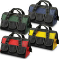Ananke Tools 600D Polyester OEM Heavy Duty Electrician Tool Bag with 200 lb Capacity 15-19 Pockets Multifunction Storage
