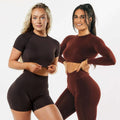 Most Popular Elasticity Compression Yoga Workout Woman 5piece Fitness Sport Gym Wear Yoga Set