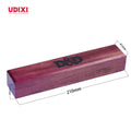 Udixi RPG Custom logo Dungeons and Dragons D&d Wooden Dice Box Case Packaging Purple Heart