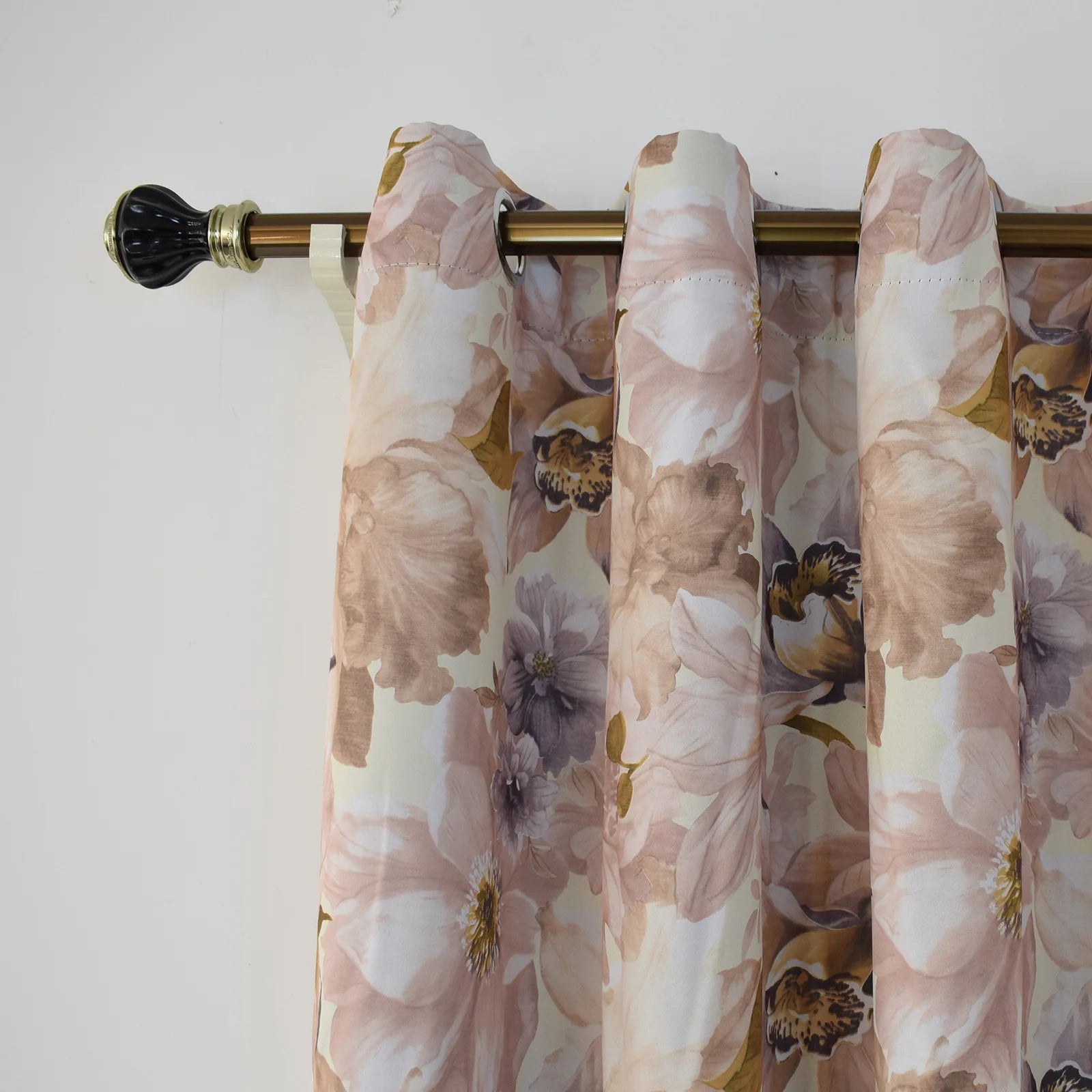DaiRui Free Sample Cloth Hot Selling Christmas Curtain PrintedTop Selling Printed Blackout Curtains