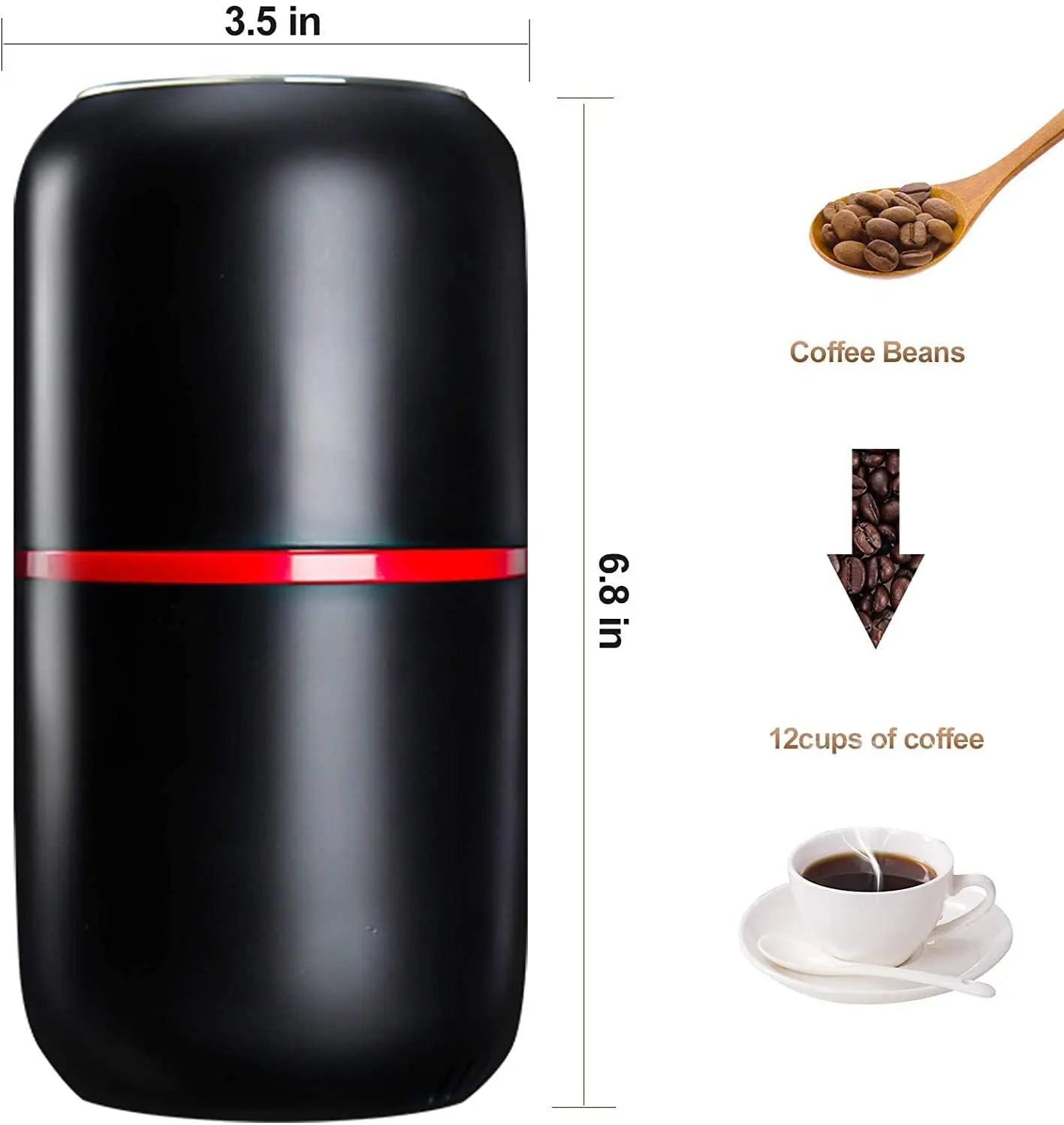 Portable Coffee Grinder Electric Coffee Grinder Machine/automatic Coffee Grinder/coffee Bean Grinder