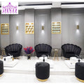Customized Modern Light Luxury Salon Chair Spa Pedicure Chair Foot Massage Chair Manicure Pedicure Stool