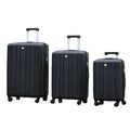 MGOB Light Weight Trolley Suitcase High Quality 3pcs 20" 24" 28" Travel Luggage Set Urtralight Fashion PC Trolley Luggage