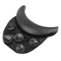 Salon Neck Rest Cushion with Suction Cup Non-Slip Soft Silicon Shampoo Bowl Neck Rest Portable Hair Shampoo Sink Gel Neck Pad