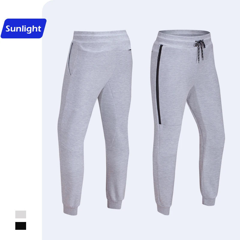 Hot Sale Knitted Design Plus Size Training Lace up Sweat Track Pant Men's Jogger Pants