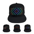 Personalized LED Pixel Capscreen Hat LED Display Hat Cap Rolling LED Hat with Programmable Scrolling Message MegaBDM