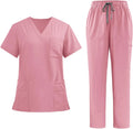 Nurses Uniforms Scrubs for Women Sets Clinic Workwear Threaded Ankle Jogger Medical Uniforms Dental Doctor Suit