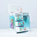 Ever Bright Large Music Box Customizable Flamingo Mermaid Underwater World Jewelry Storage with Wind up Play Power Custom LOGO