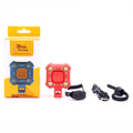 Mountain Bike Headlight Horn Bell Taillight USB Charging High Decibel 5 Sound Modes Cycling Equipment Accessories