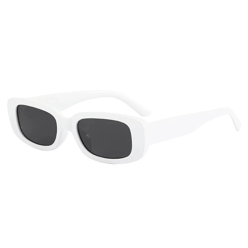 Classic Retro Square Fashion Vintage Travel Sunglasses Small Rectangle Sun Glasses for Women