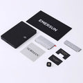 Custom Nickel Metal Label Electroplate Gold Split Character Self-Adhesive Label Sticker