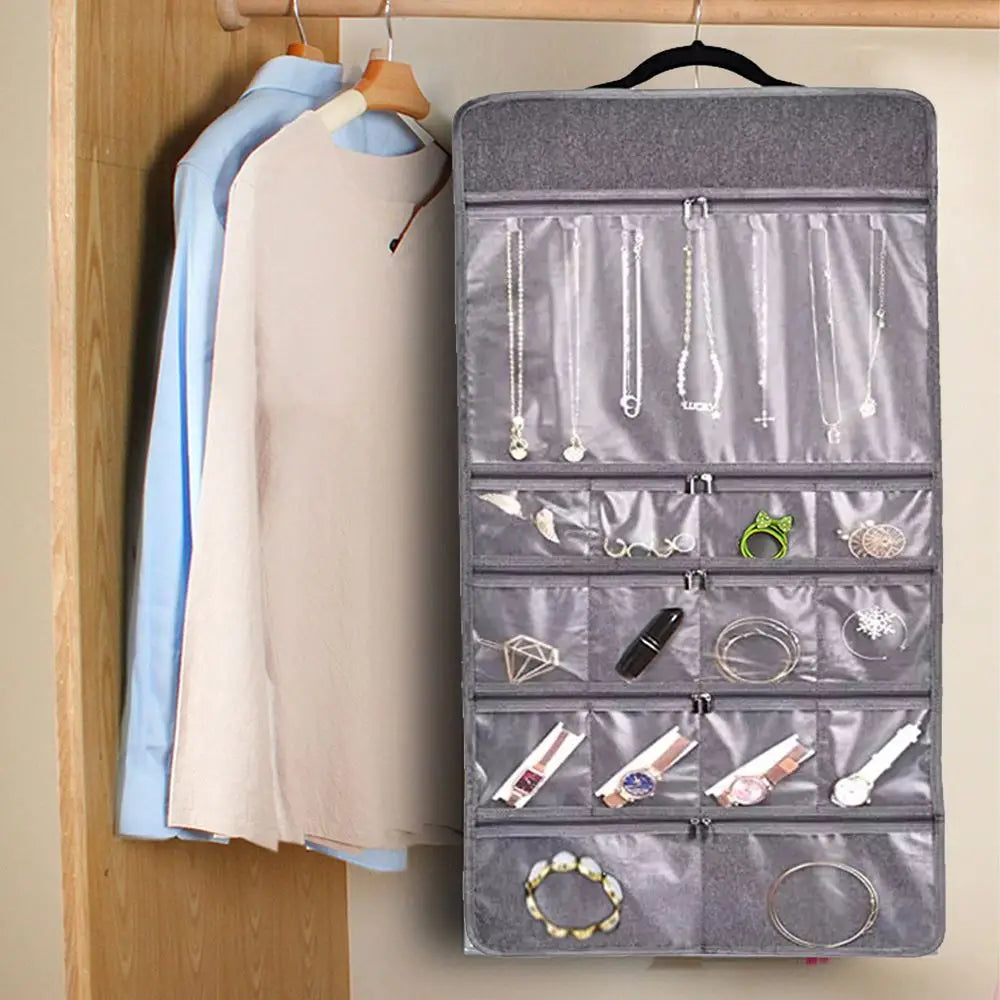 Waterproof and Dust-proof New Space Saving Jewelry Sunglasses Children's Toys Cosmetics Storage Bag